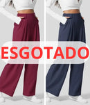 Calça Pantalona Waffle® Requintte [Compre 1 Leve 2] Brinde Exclusivo!
